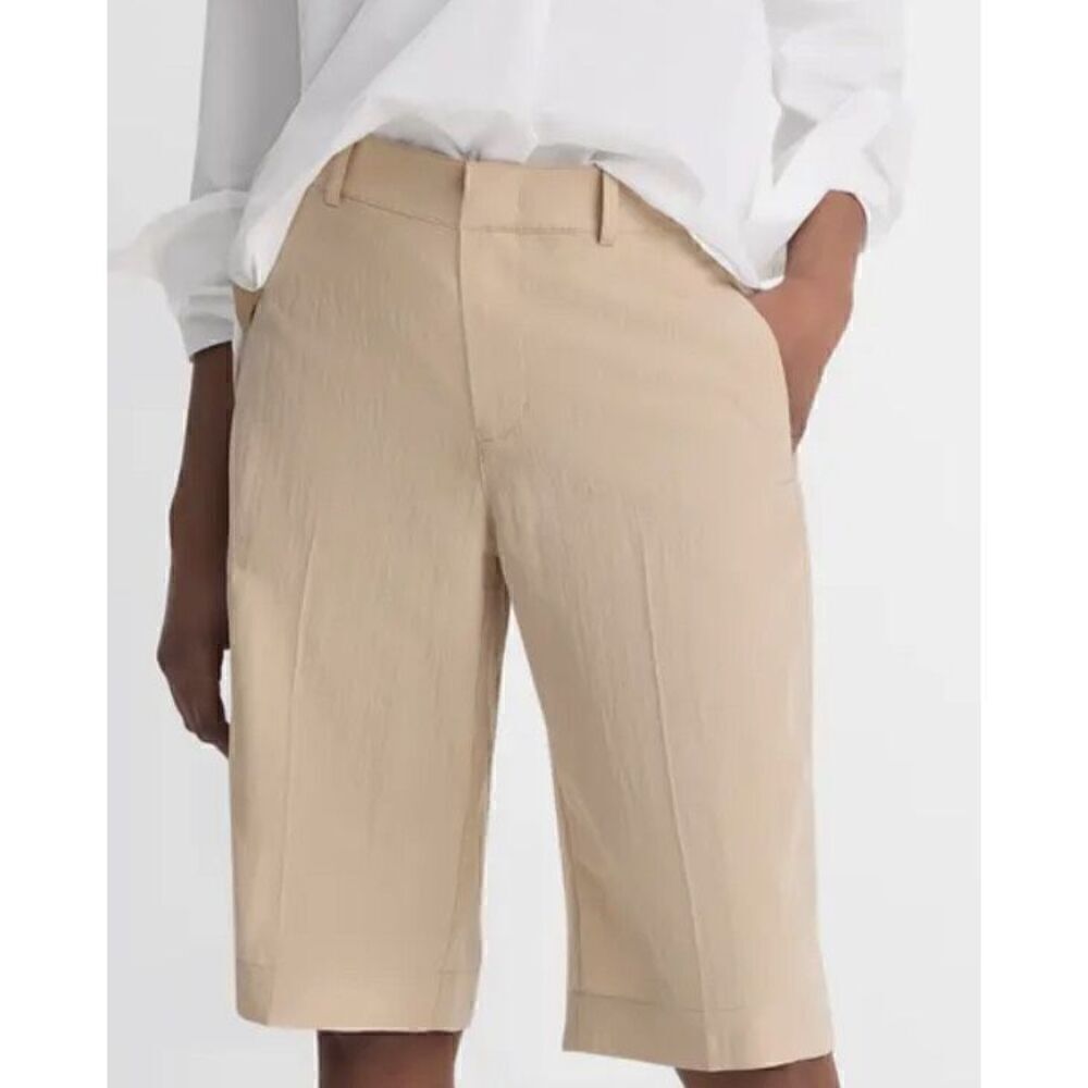 VINCE Coin Pocket Solid Shorts in Latte NWT Size 0